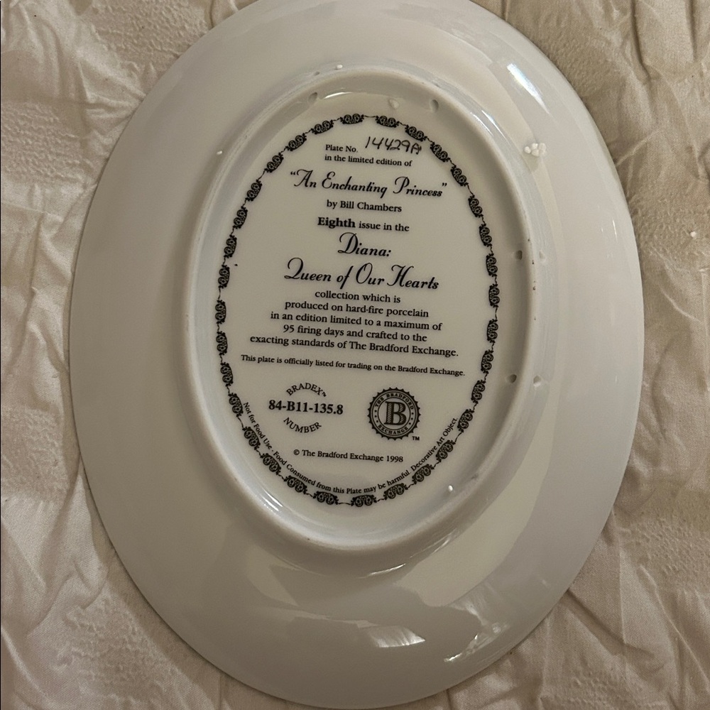 Diana: Queen of our Hearts” Collection Ltd. Ed. Collector Plates (Set of 8) - Picture 2 of 16